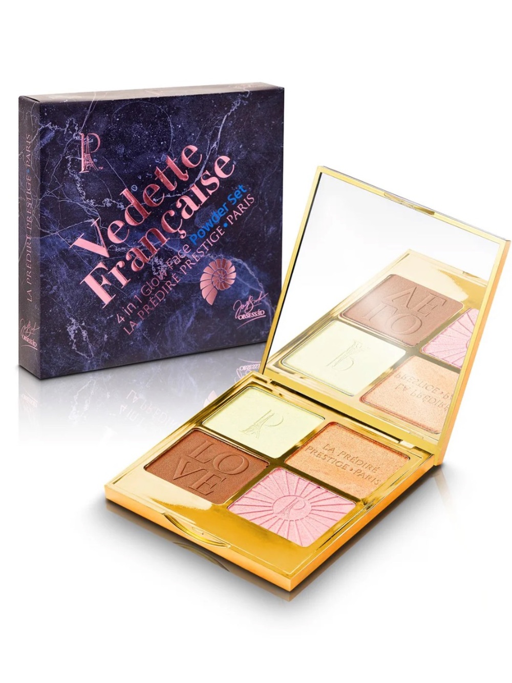 La Prédiré Prestige Vedette Française 4-in-1 Face Palette